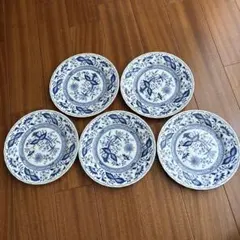 IMPERIAL ORDER プレート 5枚セット ブルーオニオン風