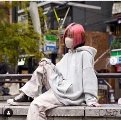 alley cat パーカー may4 May4 AlleyCat Zip Hoodie(Black) xsサイズ - メルカリ