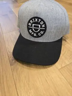 Brixton MFG. CO. スナップバックキャップ　グレー　ブラックのサムネイル