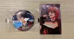 御堂虎於　缶バッジとカードセット