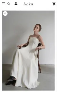 Acka lame camisole dress