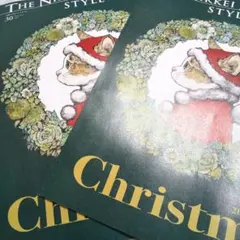 日経マガジンスタイル2025年 タカシマヤクリスマスカタログ表紙ヒグチ ユウコ絵