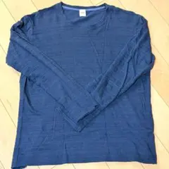 TAKEO KIKUCHI ネイビー長袖カットソー