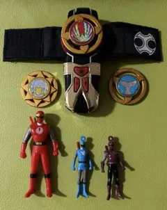 忍風戦隊ハリケンジャー　ハリケンジャイロ動作確認済み　　フィギュアセット