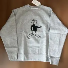 BUTWIN グレー スウェット トレーナー