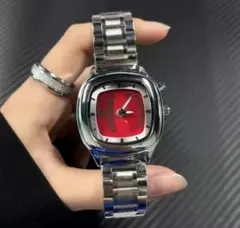 ‼️大チャンス‼️ケルシウムウォッチ y2k ユニセックス腕時計 シルバーのサムネイル