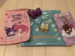 サンリオキャラクター大賞くじ　ハッピーセット　サンリオ　マイメロ　クロミ　ばつ丸