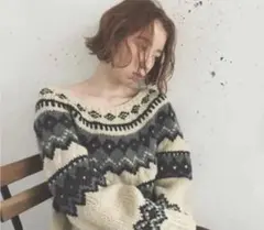 2025年最新】roku 6 ニット ノルディックの人気アイテム - メルカリ