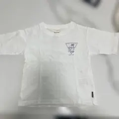 ROXY サーフクラブロゴ付きホワイトTシャツ キッズ100cm