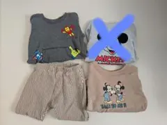 130〜140 服まとめ売りグローバルワーク、ペアマノン、futafutaなど