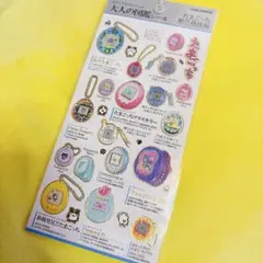 大人の図鑑シール❤️たまごっち❤️歴代機種編❤️シール✨正規品❤️カミオジャパン