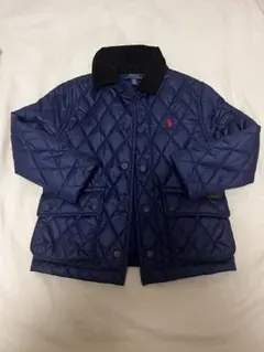 POLO RALPH LAUREN ネイビー キルティングジャケット 4T
