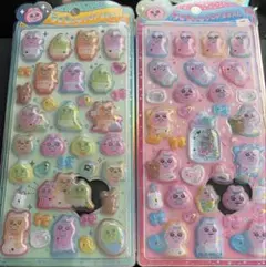 うるちゅる　おぱんちゅうさぎ　シール　2枚