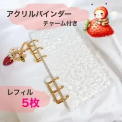 アクリルバインダー saving 貯金 バインダー 推し活 トレカ収納　家計簿