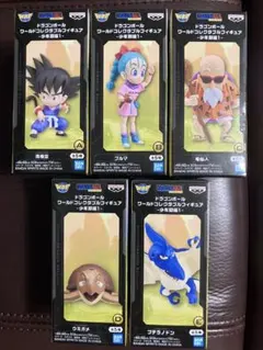 ドラゴンボール ワールドコレクタブルフィギュア 少年期編1 全5種のサムネイル