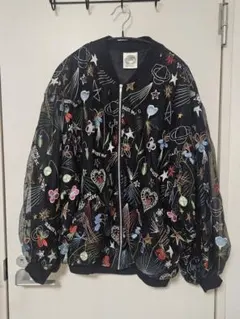 タグ付未使用品【スカラー】レディースリバーシブルプリント　ブルゾン　Mサイズ 2025年最新】ScoLar ジャンパー・ブルゾンの人気アイテム - メルカリ