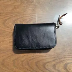 新品 栃木レザー ラウンドジップ キーケース 本革 スマートキー 車