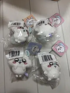 ちいかわ モモンガだらけくじ E賞 ぬいぐるみ4個セット(バラ売り可能⭕️)