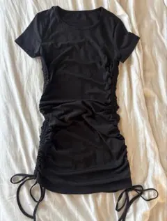 新品未使用SHEIN ブラックミニワンピース S