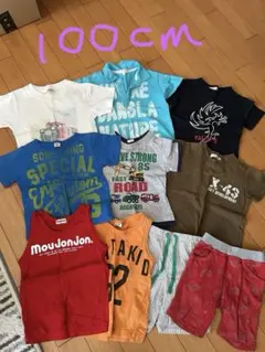 本日限定値下　100㎝キッズ 男の子 夏服 まとめ売り 10点セットのサムネイル