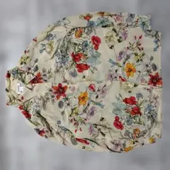 00's アーカイブ DENNISE 花柄 WASHABLE SILK 長袖