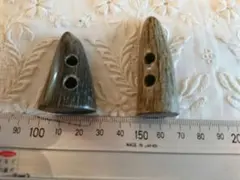 ボタン、二点、ソーイング。