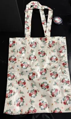 【新品未使用】PEANUTS スヌーピー花柄トートバッグ