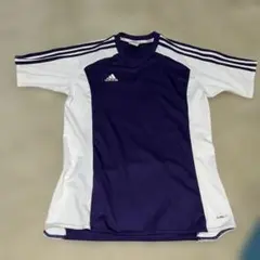 adidas ClimaLite 160 半袖シャツ 紫/ホワイトのサムネイル