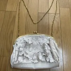 ウィルセレクション　花モチーフ パーティーバッグ