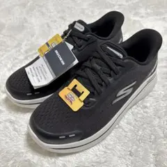 【新品未使用】スケッチャーズ スリップイン スリッポン 25cm ブラック