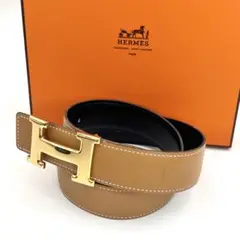 エルメス　ベルトバックル　美品 HERMES 【新品】エルメス ベルトバックル《 Hギヨシェ