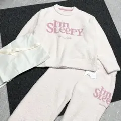 未使用タグ付きジェラートピケ［現行品］パウダー　ジャガード　セットアップ　上下