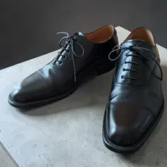 未使用級☆リーガル 本革ストレートチップシューズ 内羽根 ビブラムソール 3E