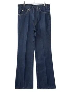 USA製 70s Levi's 517 66後期 ブーツカットデニム 34 濃紺のサムネイル