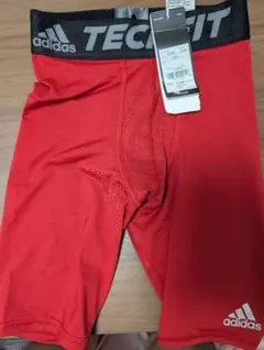 adidas TECHFIT インナータイツ Sサイズ レッド