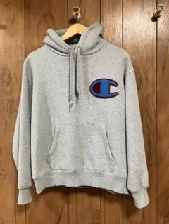 Champion グレー パーカー M