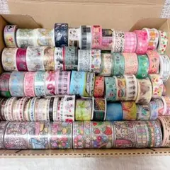 おさかなあい他☆オリジナルマスキングテープまとめ売り 49本セット
