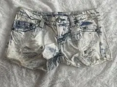 平成 ギャルショートデニムパンツ