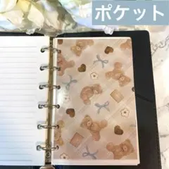 ミニ6 システム手帳 ダブルレース ディバイダー リフィル 2枚セット