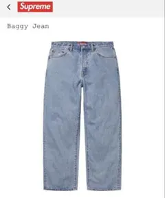 Supreme Baggy Jean Washed Indigo 32
