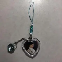 キンプリ ハート型アクリルキーホルダー