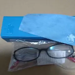 EVANGELION x JINS アスカモデル（黒） インターフェース型台座付 EVANGELION x JINS アスカモデル（黒） インターフェース型台座