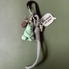 くま　じゃらじゃらキーホルダー