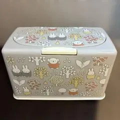 廃盤品ミッフィー マスクストッカー miffy (モノトーンフラワー