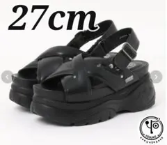 早割りセール「YOSUKE/ヨースケ」メンズ厚底バックベルトサンダル