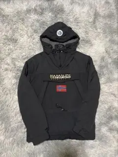 希少レア　NAPAPIJRI　ナパピリ　ウインドジャケット　黒　140 フリース 希少レア NAPAPIJRI ナパピリ ウインドジャケット 黒 140 フリース