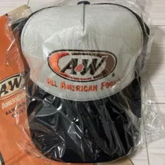 【新品・未使用】A&W All American Food キャップ