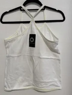 Feelcycle ホワイト クロスストラップ タンクトップ M
