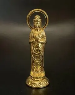 불상, 관음, 보살, 합금으로 만든
