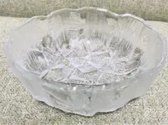 （新品未使用）HOYAクリスタルガラス　新品未使用 サラダボウル 約18cm